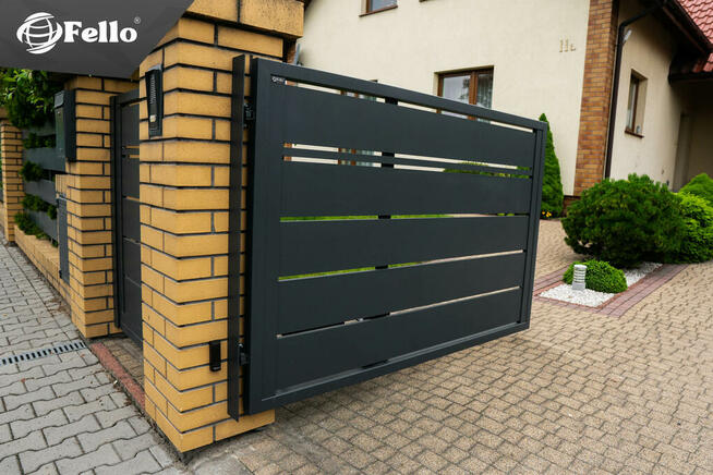 Przęsło wymiar Ogrodzenie Aluminium palisada płot wysyłka