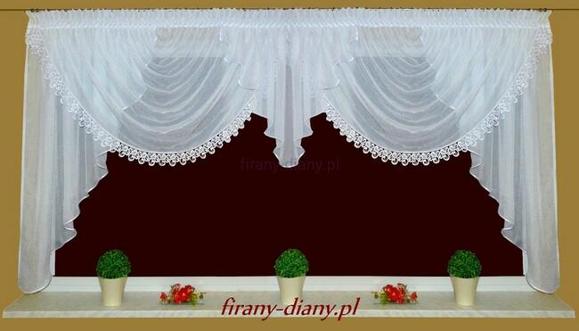 Firany, modne firany, firany gotowe, uszyte firany, narzuta