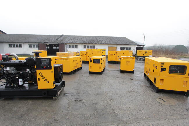 Agregaty prądotwórcze, agregat stacjonarny 15-800 kW, GAPPA