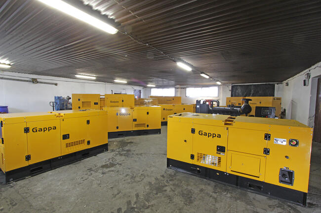Agregaty prądotwórcze, agregat stacjonarny 15-800 kW, GAPPA