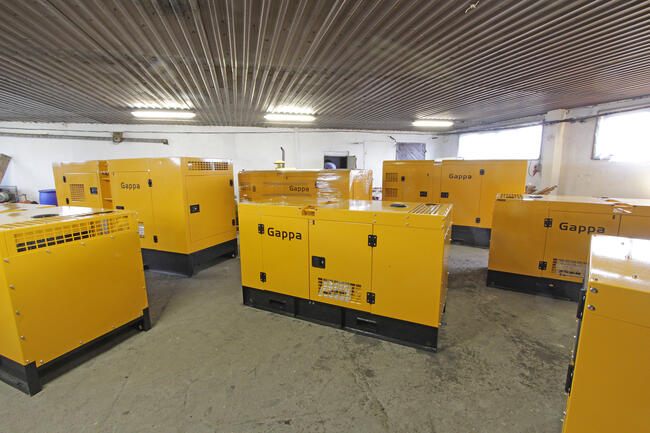 Agregaty prądotwórcze, agregat stacjonarny 15-800 kW, GAPPA