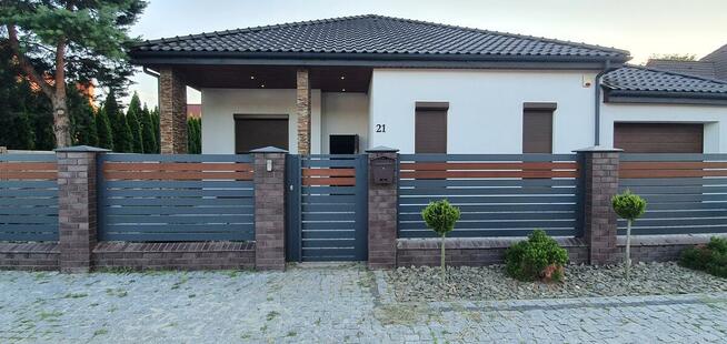 Przęsło wymiar Ogrodzenie Aluminium palisada płot wysyłka