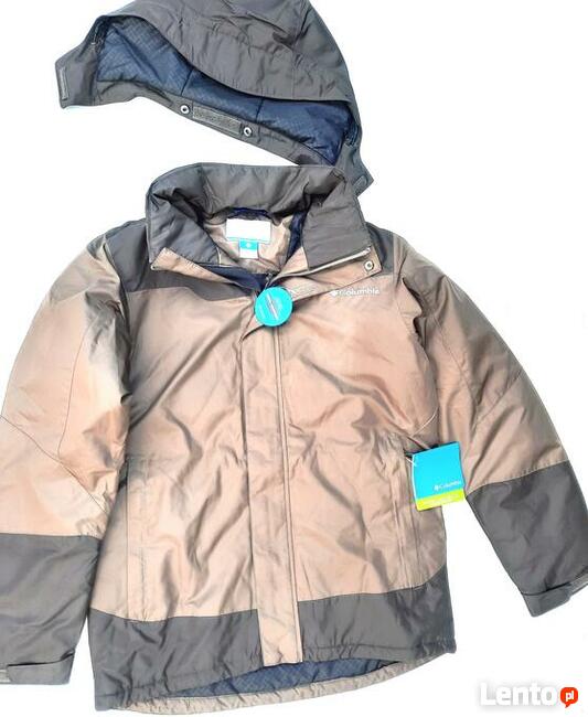 S Kurtka męska zimowa Columbia 110 cm Khaki USA