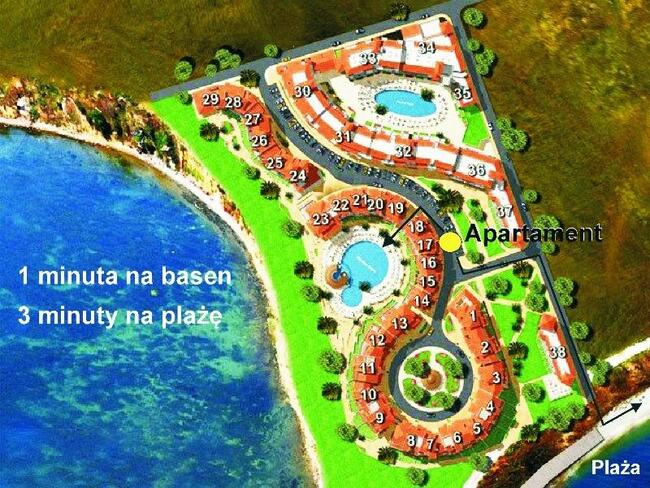 Apartament Bułgaria Marina Cape nad samym morzem sprzedam