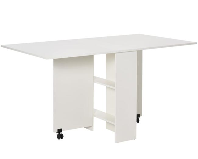 Stół składany kuchenny biały
