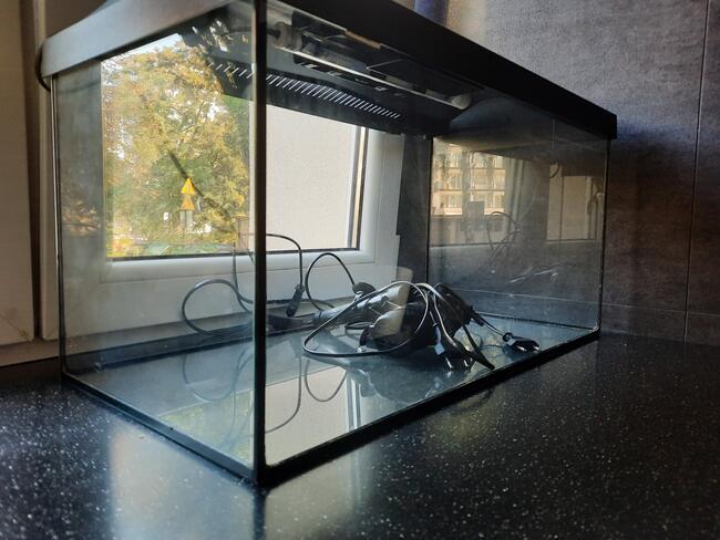 Akwarium jak nowe 100l