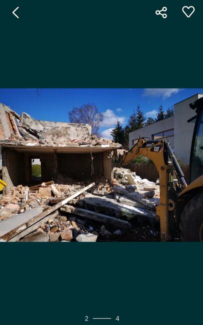 Wyburzenia, wyburzanie scian rozbiórki skuwanie tynków