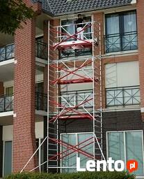 Rusztowanie Aluminiowe Mobilne Na Kołach Przejezdne Wynajem