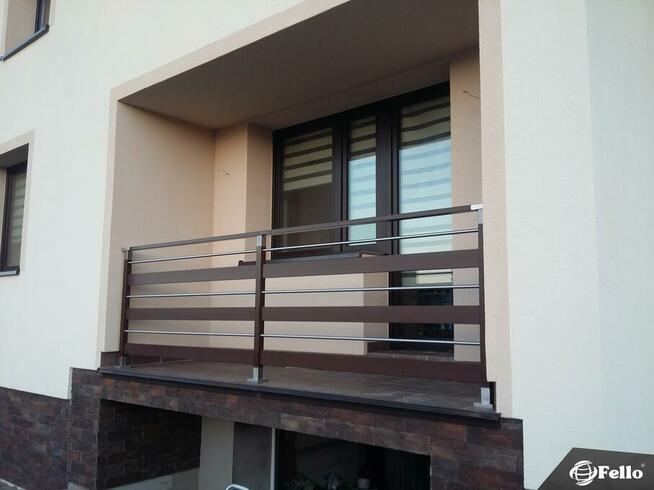 Balustrada balkonowa Fello Diverse aluminium balkon taras