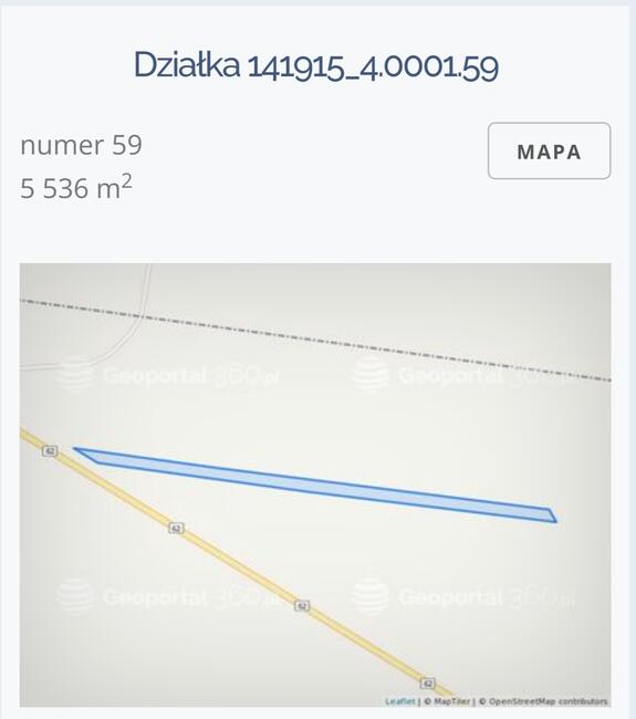 Działka rolna w Wyszogrodzie na sprzedaż