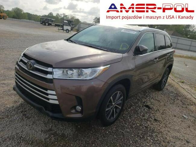 Toyota Highlander 2018, 3.5L, SE, po gradobiciu