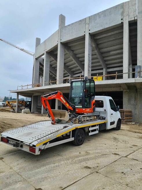 POMOC DROGOWA Holowanie Transport Laweta AUTOLAWETA KONIN