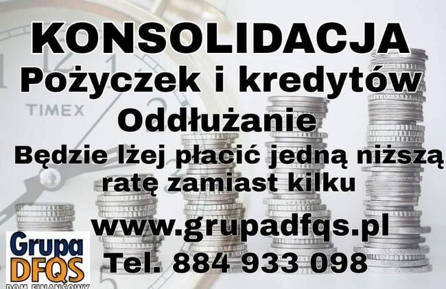 Konsolidacja pożyczek i kredytów, oddłużanie