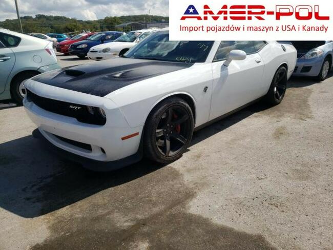 Dodge Challenger SRT HELLCAT, 2017, 6.2L, porysowany lakier