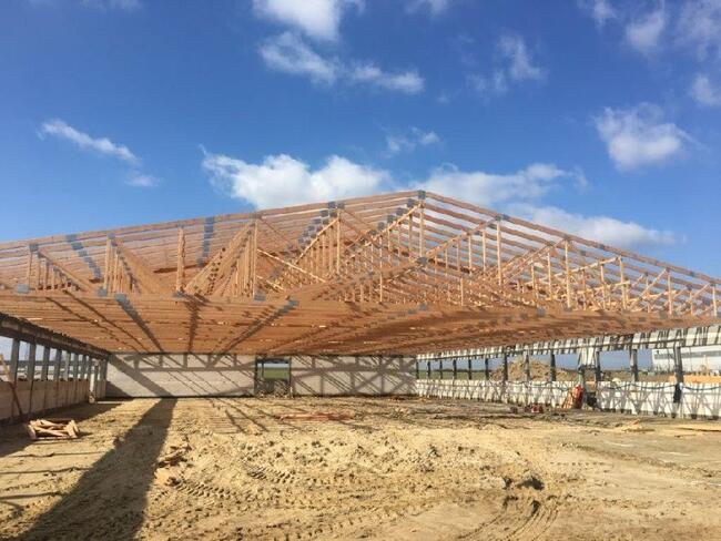 Prefabrykowana więźba dachowa, wiązary dachowe - ALDACH