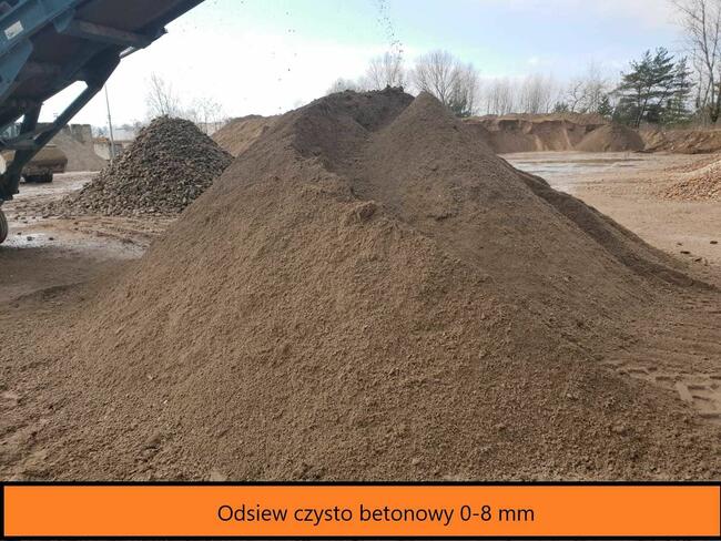 Pospółka, piasek, piasek do fundamentów, kruszywo zasypowe