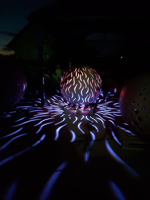 Lampa Oświetlenie Kula od h60 do 160cm Nowe oblicze oświetle