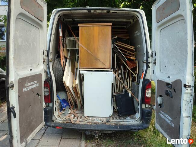 DRAGON opróżnianie mieszkań, piwnic, garaży, wywóz mebli, gruz