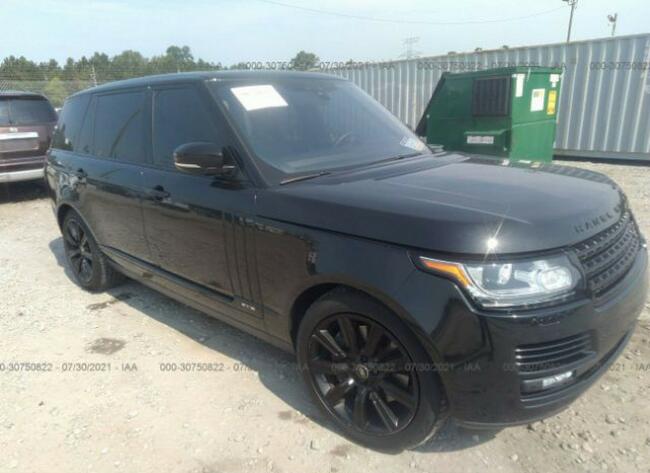 Land Rover Range Rover 2017, 5.0L, 4x4, po kradzieży