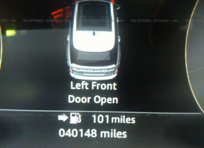 Land Rover Range Rover 2017, 5.0L, 4x4, po kradzieży