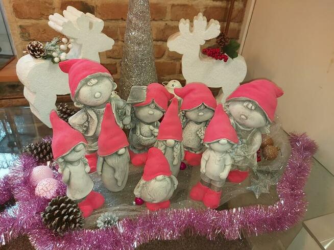 skrzaty swiąteczne boże narodzenie krasnale PRODUCENT