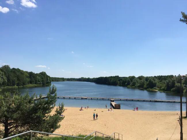 Apartament wakacje Ostróda + rowery gratis, jezioro Mazury