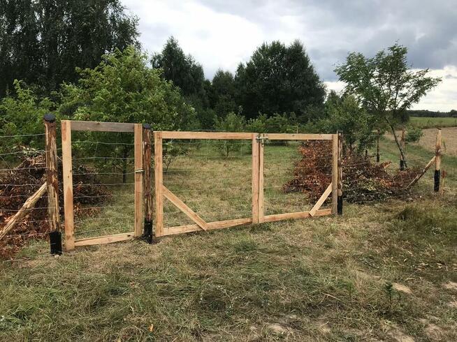 Ogrodzenia tymczasowe budowlane leśne płoty