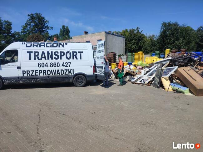 DRAGON opróżnianie mieszkań, piwnic, garaży, wywóz mebli, gruz