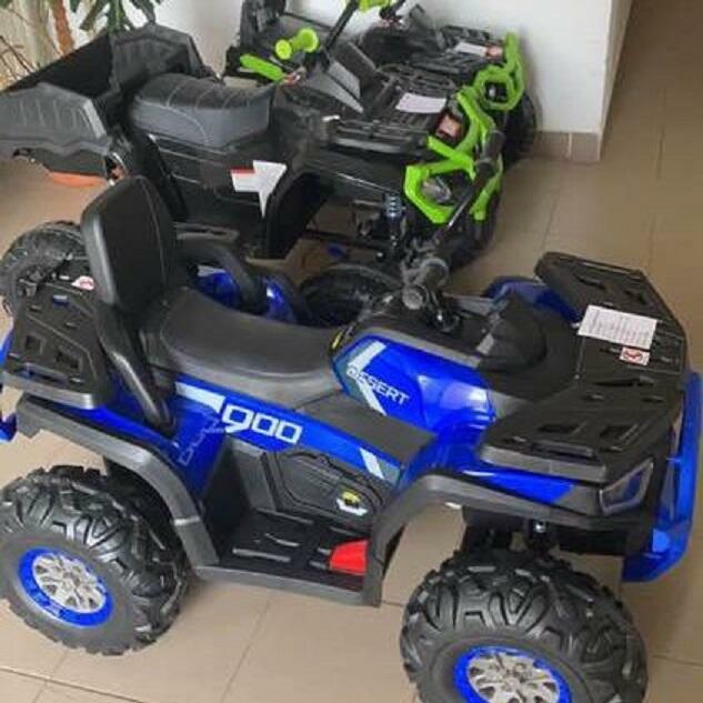 Quad Terenowy XL ATV, 24V do 45 kg Czarno Zielony