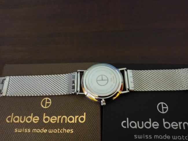 Zegarek CLAUDE BERNARD Slim Line 20214 3M AIN Swiss made wat