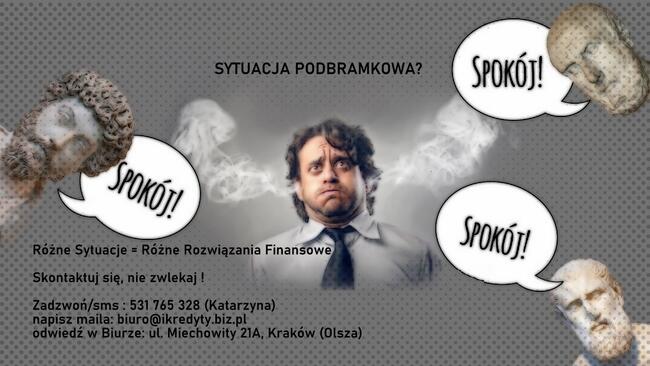 SYTUACJA PODBRAMKOWKA? Potrzebna DOBRA pożyczka-Sprawdź Nas