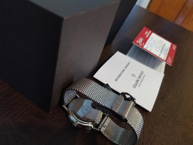 Zegarek CLAUDE BERNARD Slim Line 20214 3M AIN Swiss made wat