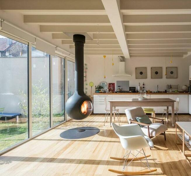 Ekskluzywny kominek FOCUS model BATHYSCAFOCUS HUBLOT