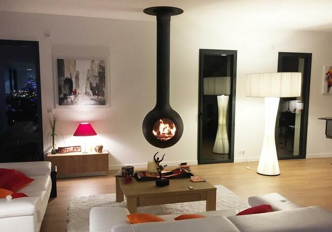 Ekskluzywny kominek FOCUS model BATHYSCAFOCUS HUBLOT