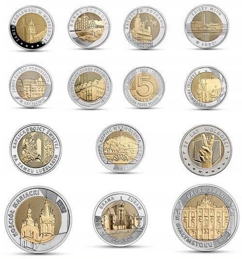 Prezent 2026 Urodziny Imieniny Złoto Srebro Banknot Moneta M