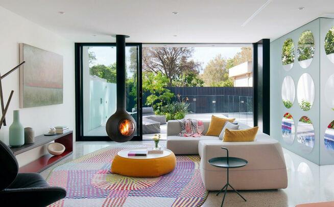 Ekskluzywny kominek FOCUS model BATHYSCAFOCUS HUBLOT