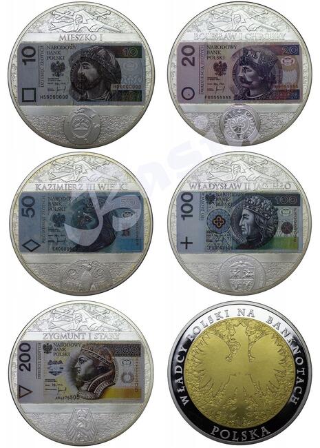 Prezent 2026 Urodziny Imieniny Złoto Srebro Banknot Moneta M