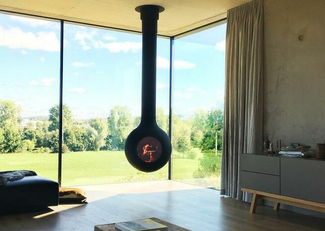 Ekskluzywny kominek FOCUS model BATHYSCAFOCUS HUBLOT