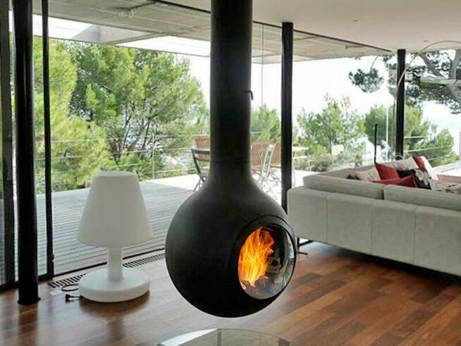 Ekskluzywny kominek FOCUS model BATHYSCAFOCUS HUBLOT