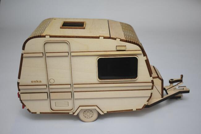 Przyczepa kempingowa niewiadów N126N - model prezent