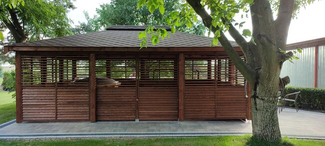 Żaluzje regulowane drewniane shuttersy ruchome deseczki