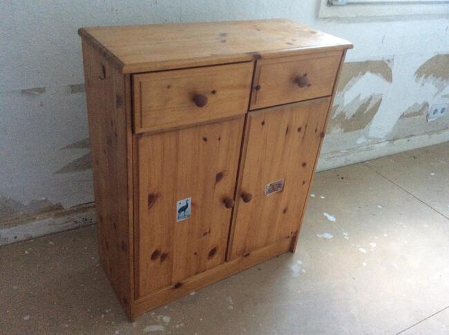 Szafki komody sosnowe