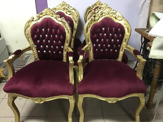 Renowacja mebli stylowych tapicerowanych i drewnianych.