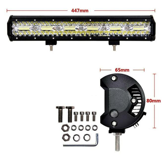 Lampa Robocza Halogen LED Panel 360W Reflektor 12V 24V 30V