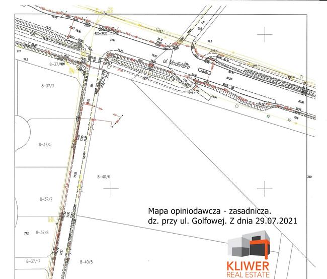 Sprze działkę handlowo usługową. Commercial and service plot