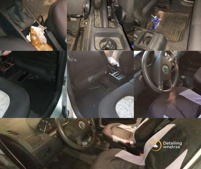 Mobilny detailing wnętrza, czyszczenie wnętrza, tapicerki