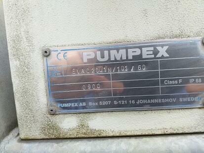 Deszczownie, używana pompa