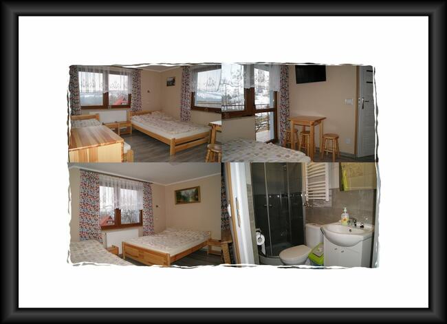 Pokoje w górach - widok na Tatry