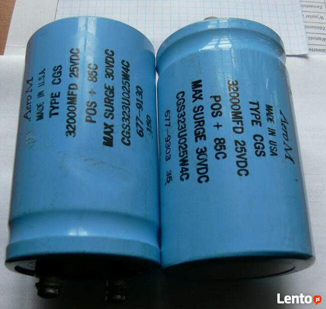 Kondensatory elektrolityczne (różne )