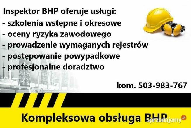 Kompleksowe usługi BHP